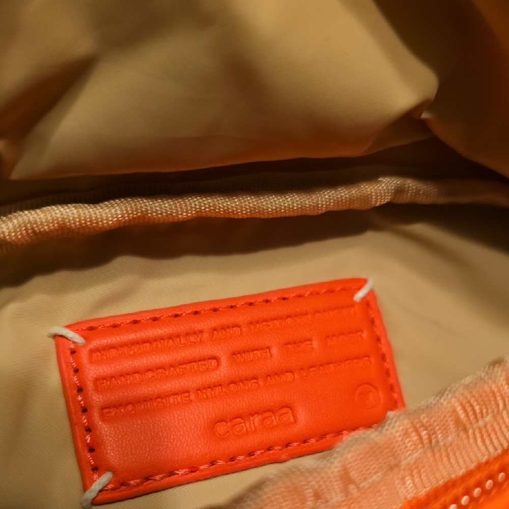 Caraa Neon Orange Belt Bag - Picture 2 of 5